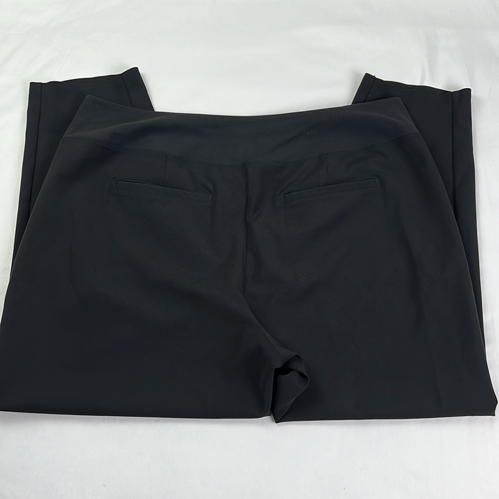 Athleta Women’s 18 Black Zipper Pocket Pull-on Endless High Rise Pant - Picture 2 of 10